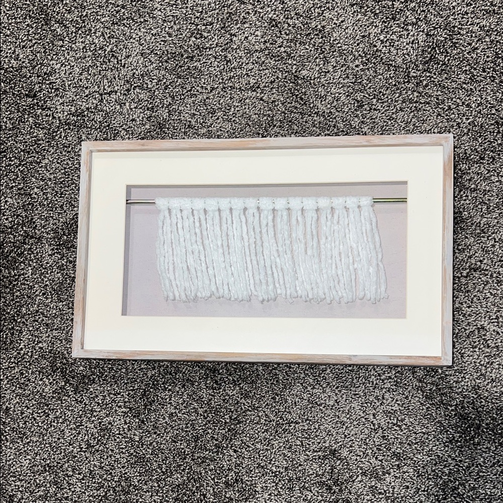 Framed Fiber Shadowbox Wall Art